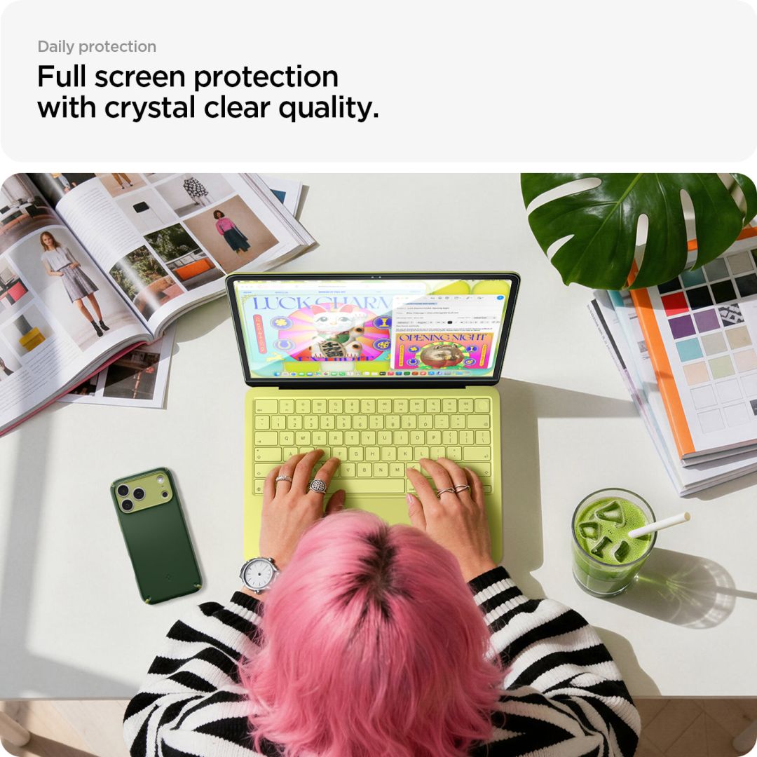 Spigen Glass tR Slim for MacBook Neo 13