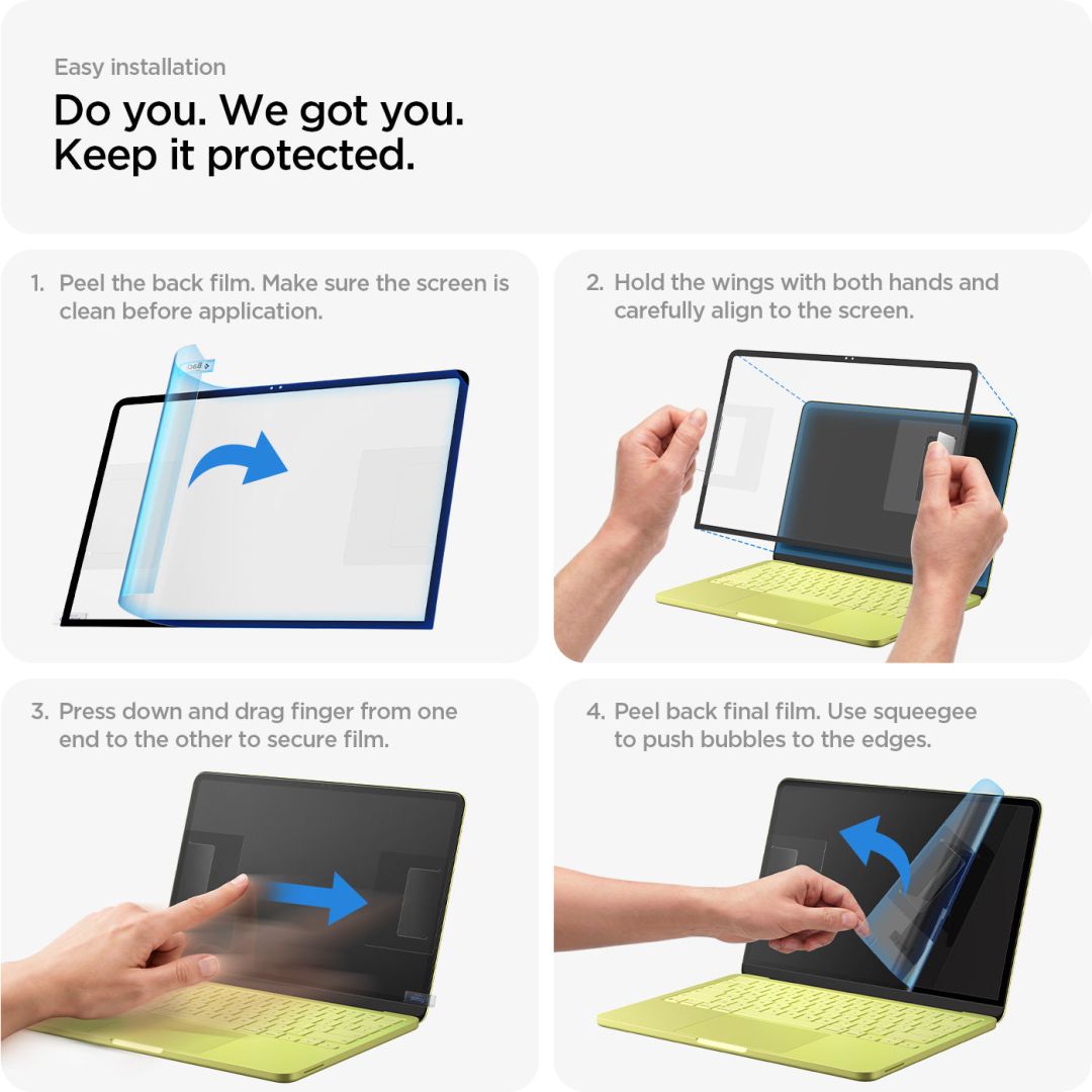 Spigen Glass tR Slim for MacBook Neo 13