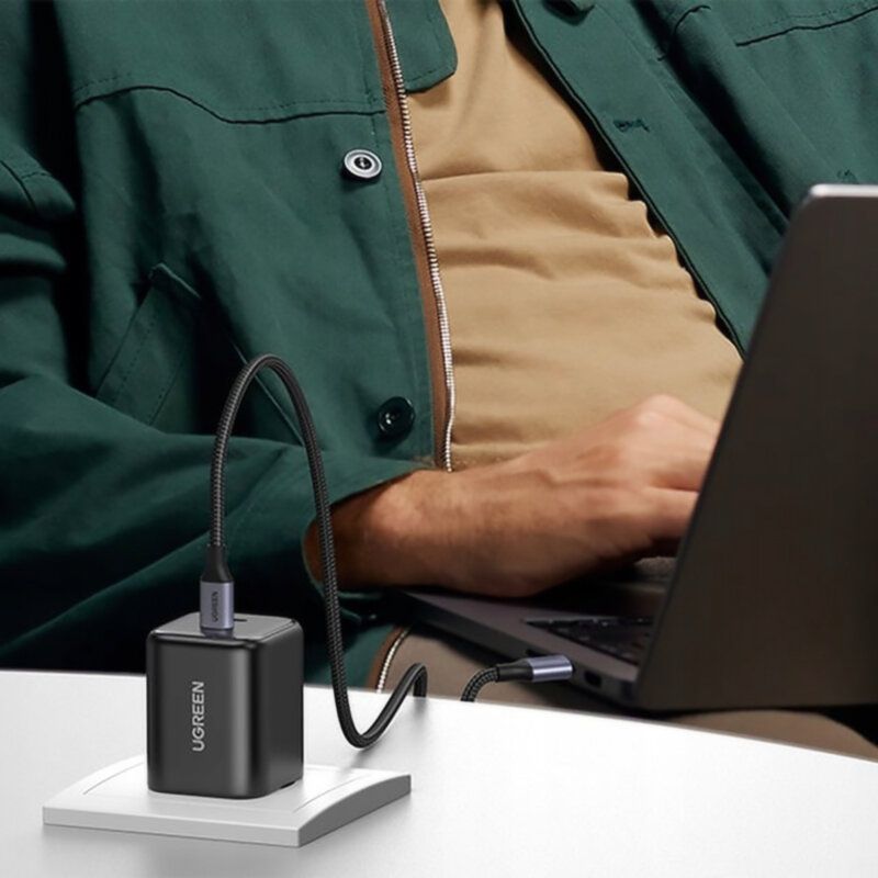 UGREEN Dual Network charger 45W 2x USB-C PD 3.0 GaN Black
