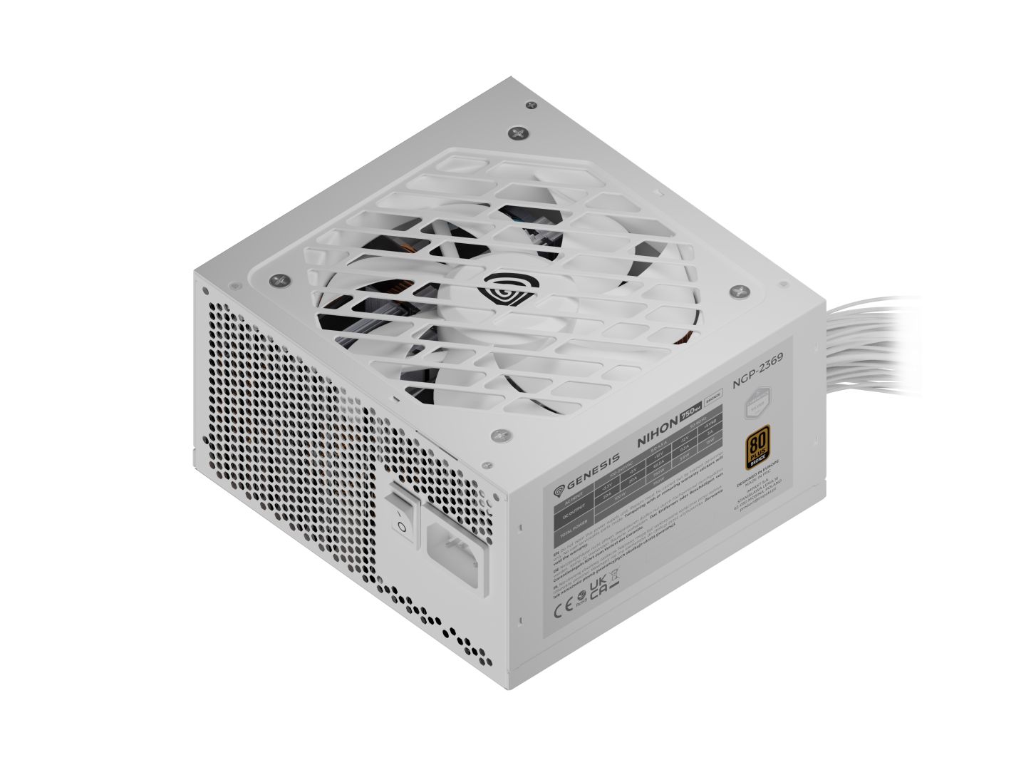 Genesis 750W 80+ Bronze Nihon 750NM White