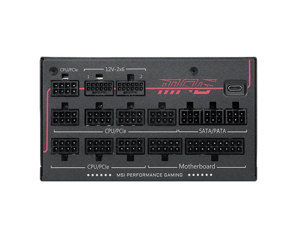 Msi 1300W 80+ Titanium MPG Ai1300TS PCIE5