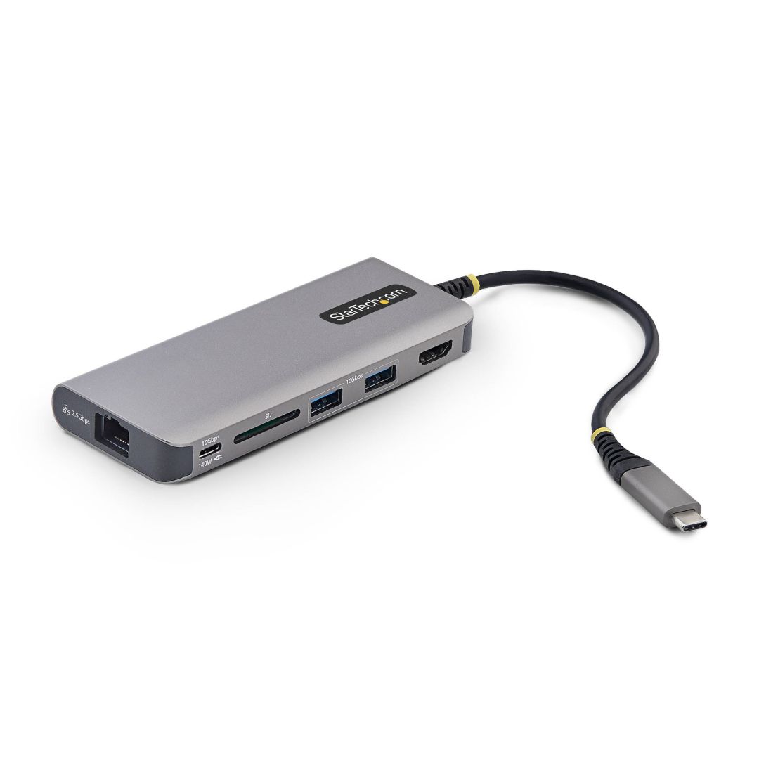 Startech 6-Port USB-C Multiport Adapter Black