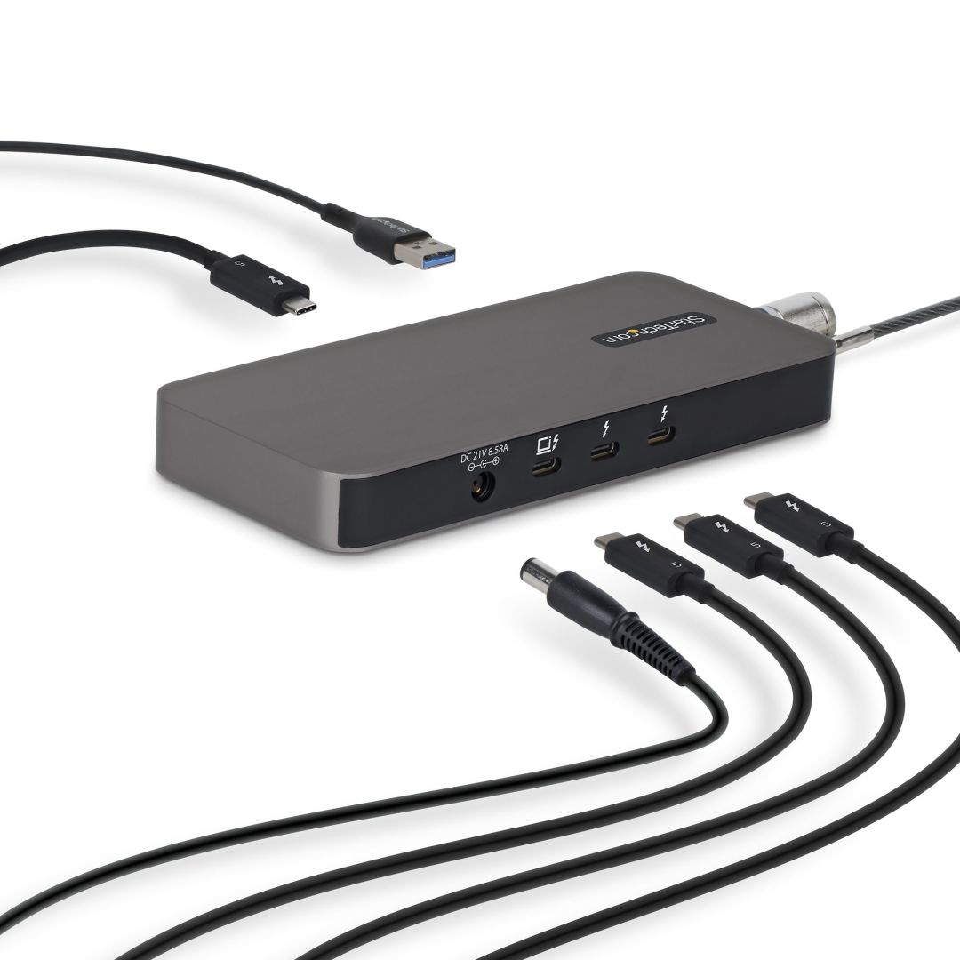 Startech 4-Port Thunderbolt 5 Hub Black