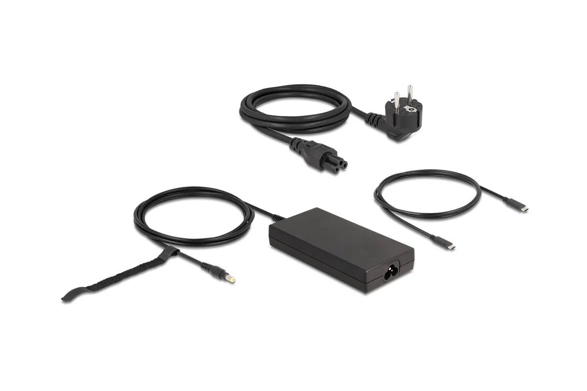 DeLock USB Type-C Triple Display Docking Station with DisplayLink Black