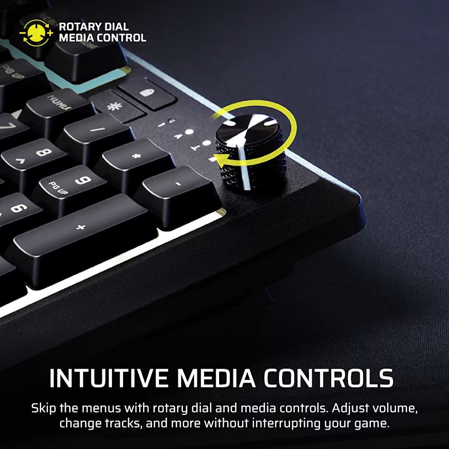 Corsair Skiff 100 Plus Gaming Keyboard Black US