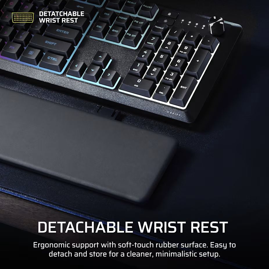 Corsair Skiff 100 Plus Gaming Keyboard Black US