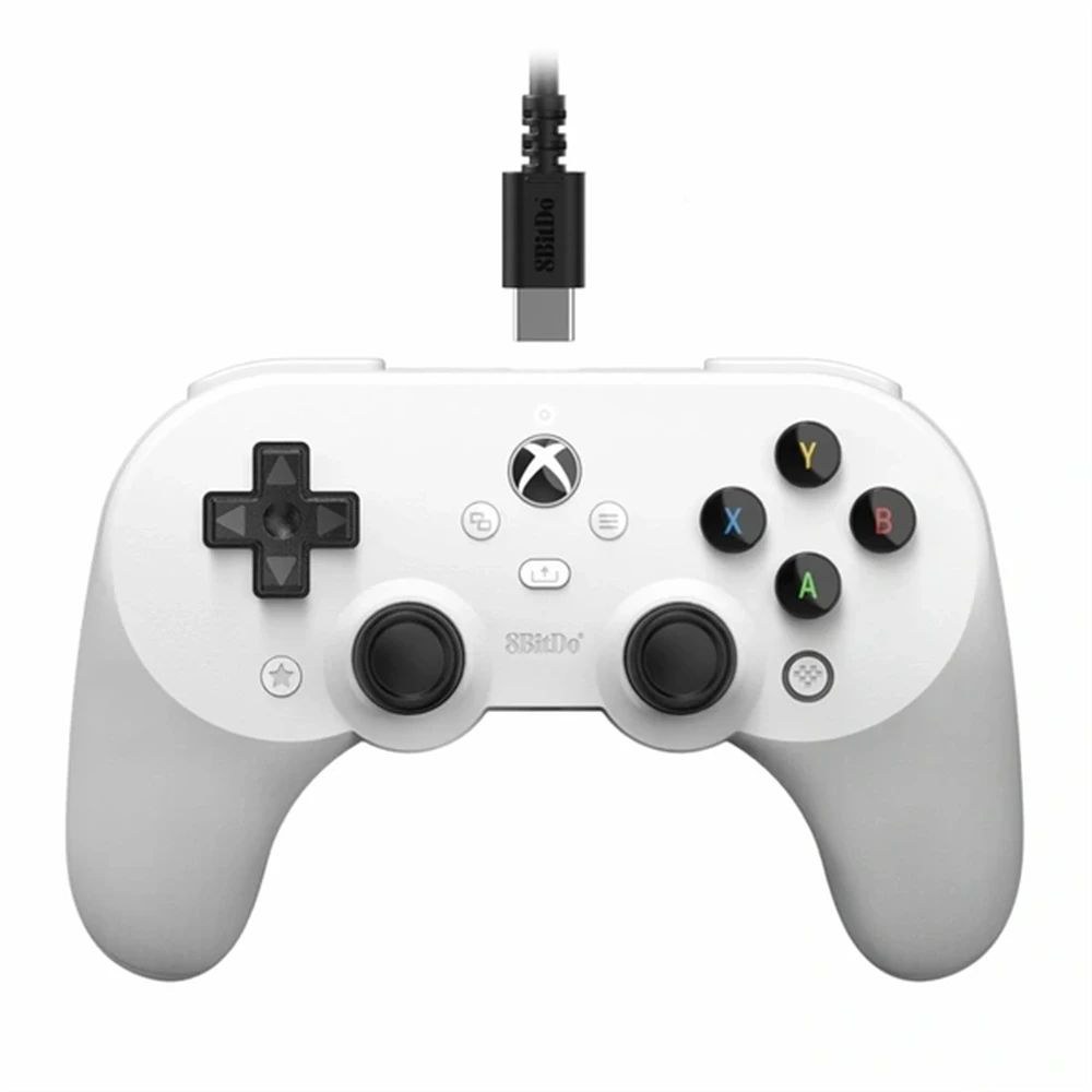 8BitDo Pro 2 Wired Gamepad White