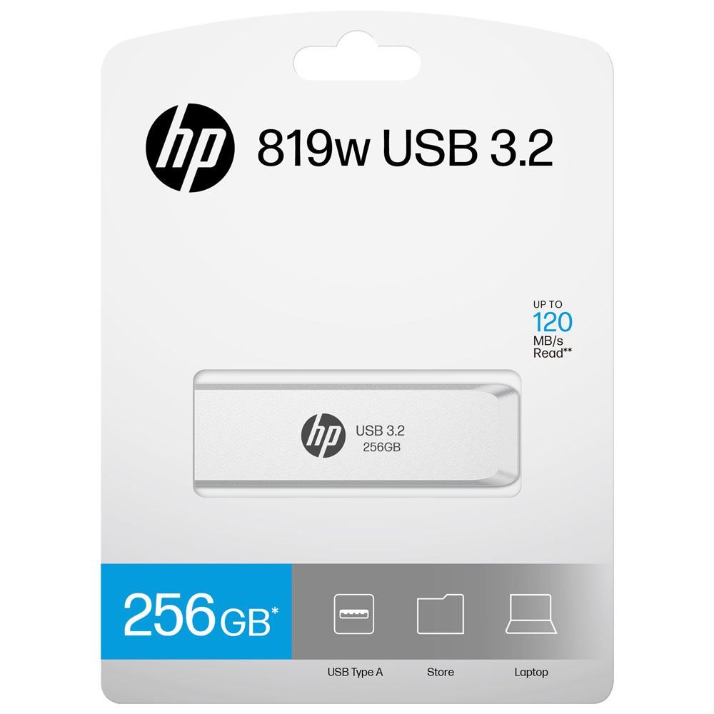 PNY 256GB HP 819W USB3.2 Matte Silver