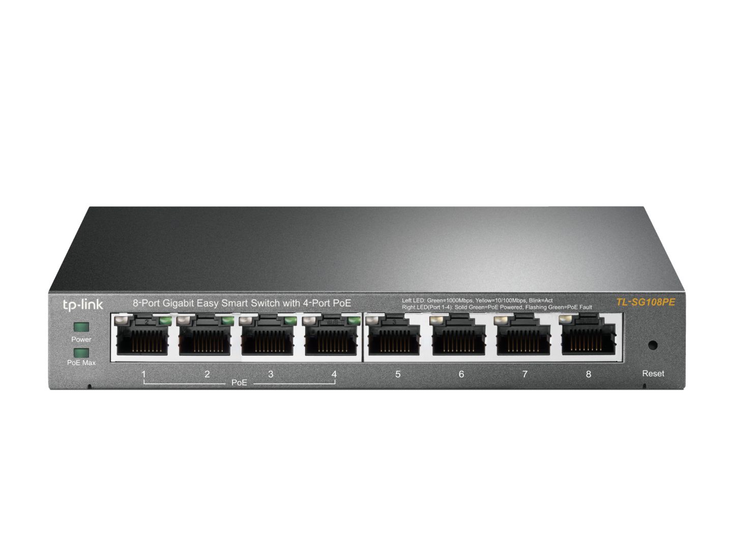 TP-Link TL-SG108PE 8-Port PoE Switch