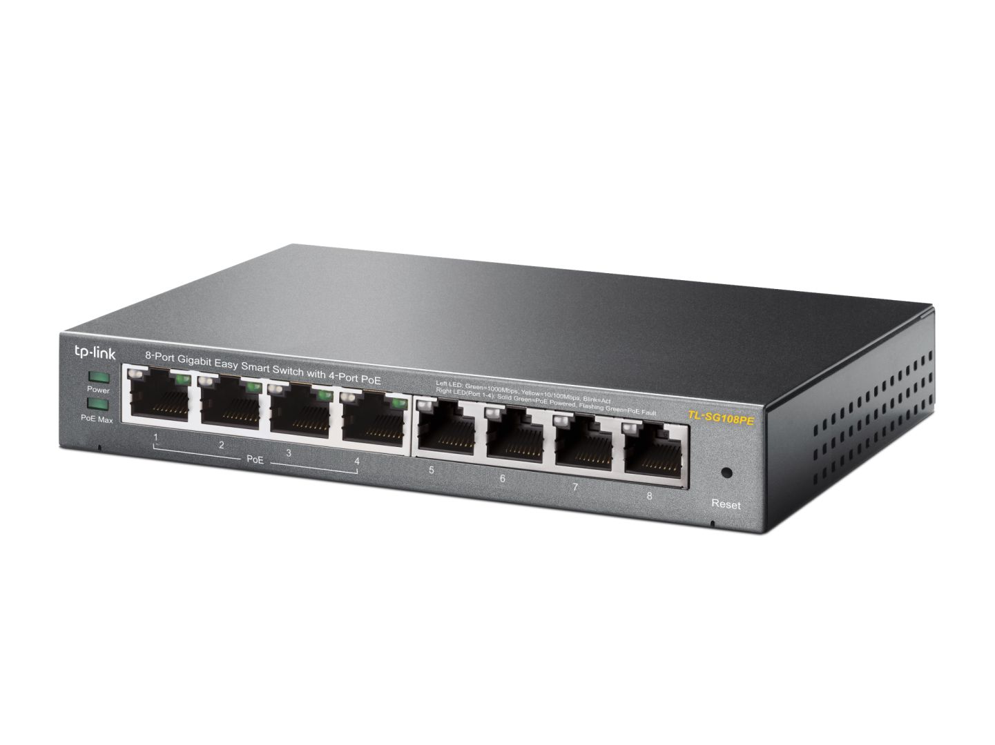 TP-Link TL-SG108PE 8-Port PoE Switch