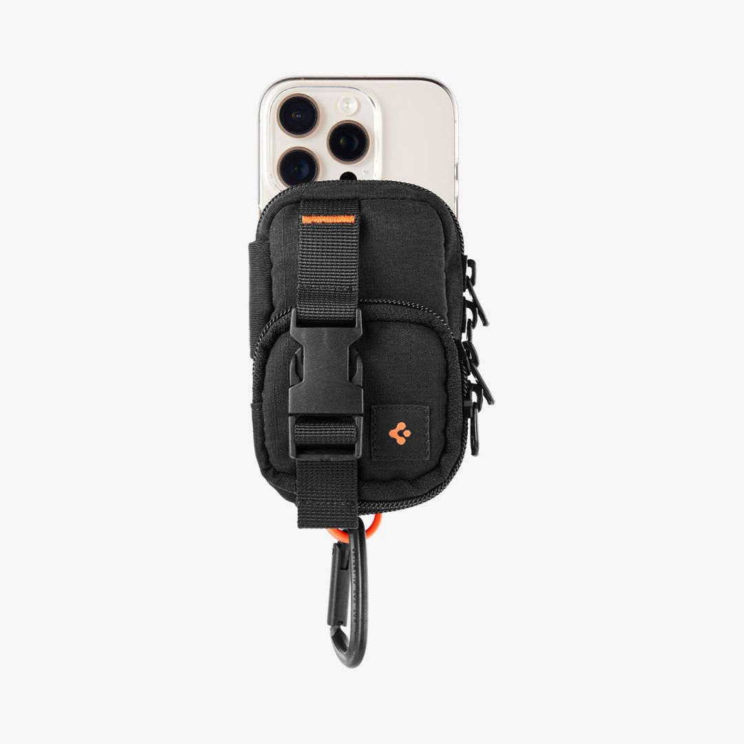 Nomad Spigen Portable Organizer Pouch SnapZip MagSafe, black