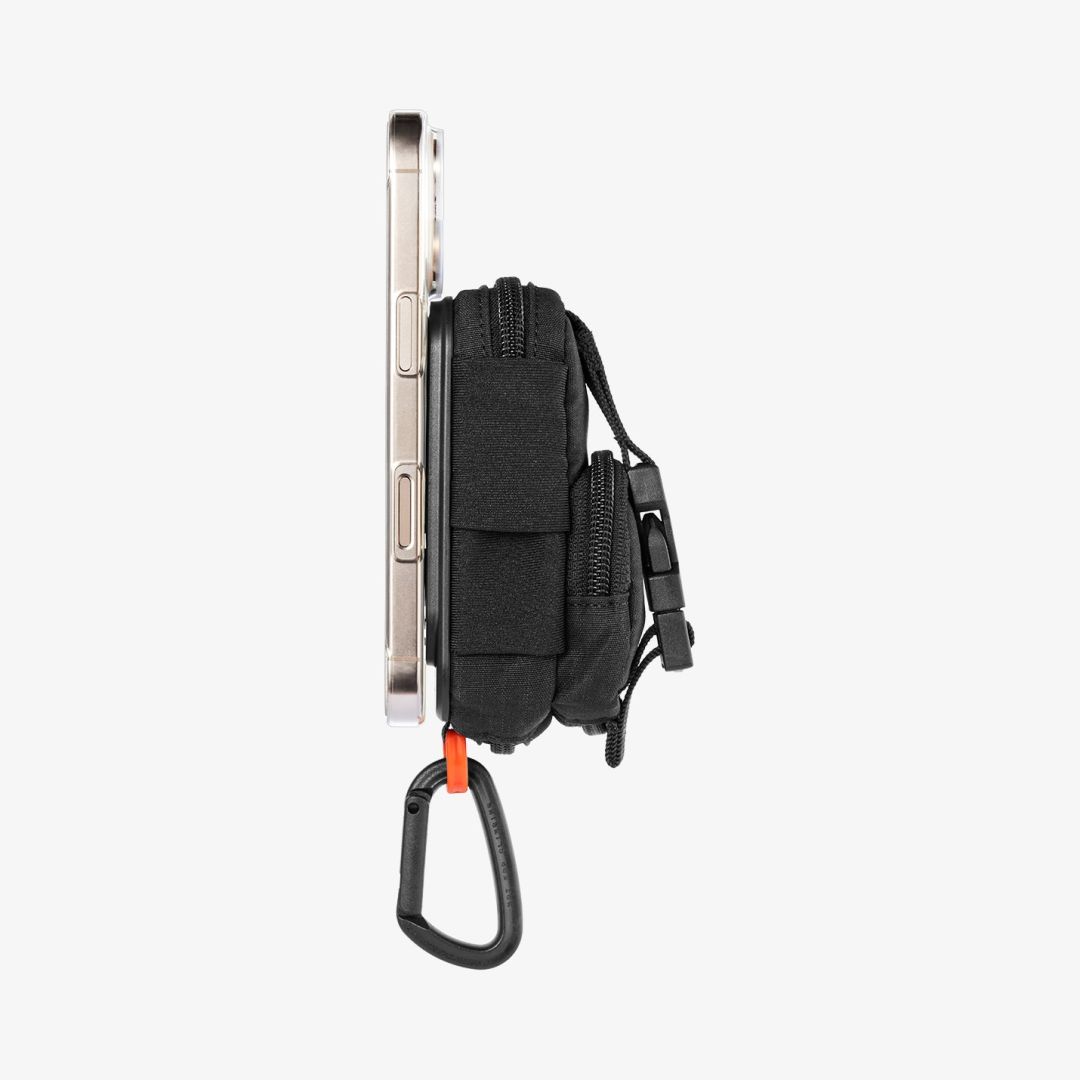 Nomad Spigen Portable Organizer Pouch SnapZip MagSafe, black