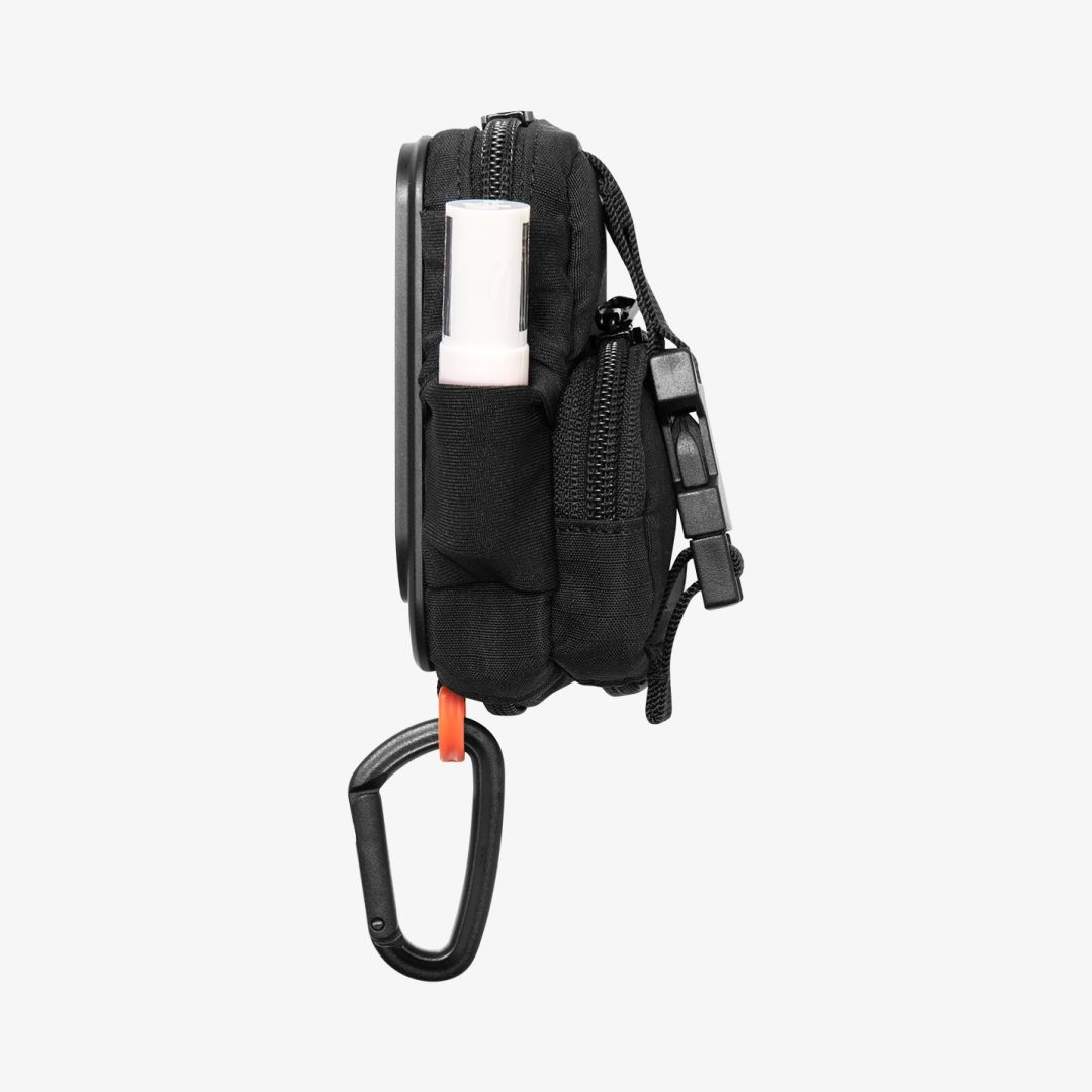 Nomad Spigen Portable Organizer Pouch SnapZip MagSafe, black