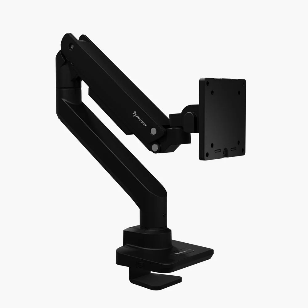 Arozzi Alzare Neo Pro Gas Spring Monitor Arm Black