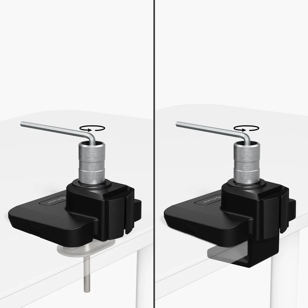 Arozzi Alzare Neo Pro Gas Spring Monitor Arm Black