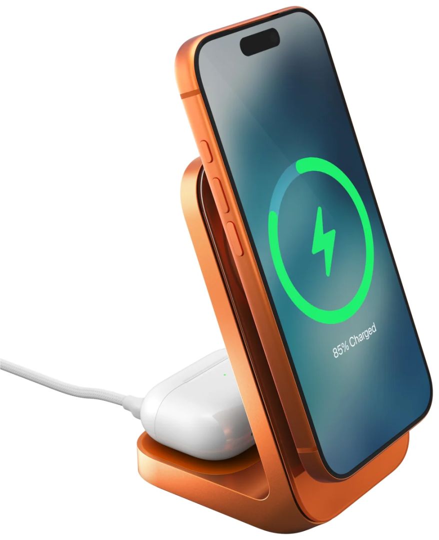 Nomad Stand One 4th Gen Qi2.2 Stellar Orange