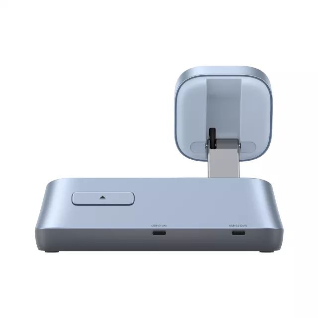 UGREEN MagFlow 3-in-1 Magnetic Wireless Charger Qi2.2, 25W MagSafe Compatible Blue