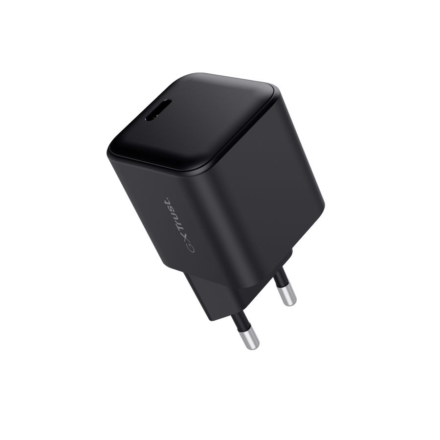 Trust GXT 1258 Ultra-small 65W USB-C GaN charger for Nintendo Switch 2 Black