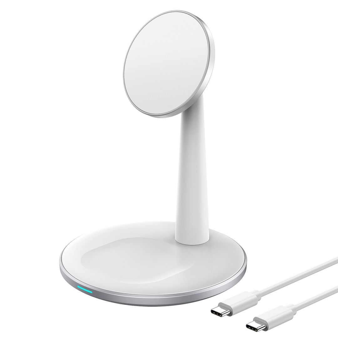 Choetech  2in1 Wireless Charger White