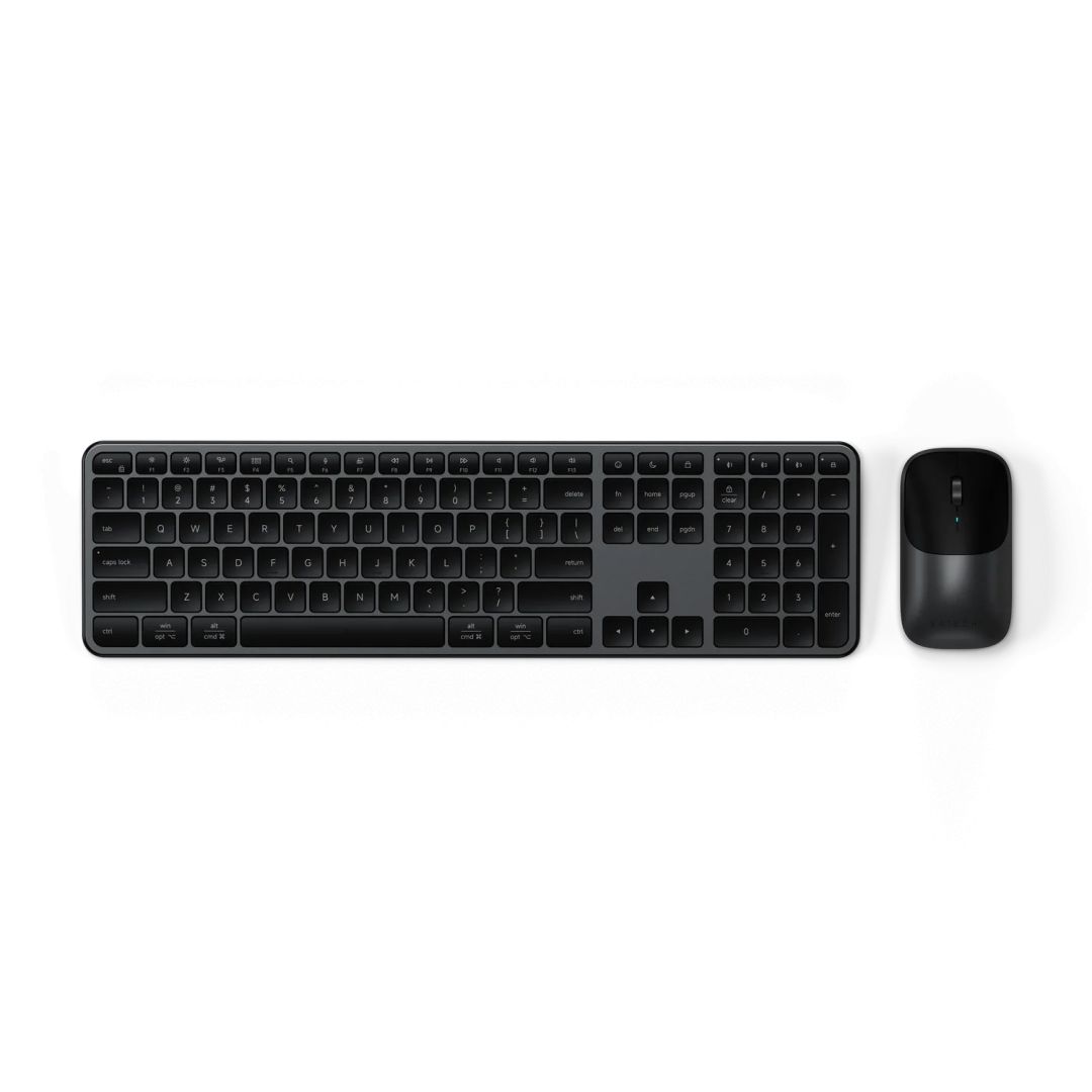 Satechi Slim CEX3 Wireless Keyboard Combo US Space Black