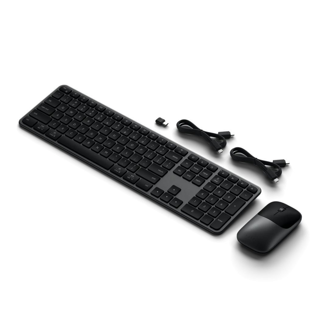 Satechi Slim CEX3 Wireless Keyboard Combo US Space Black