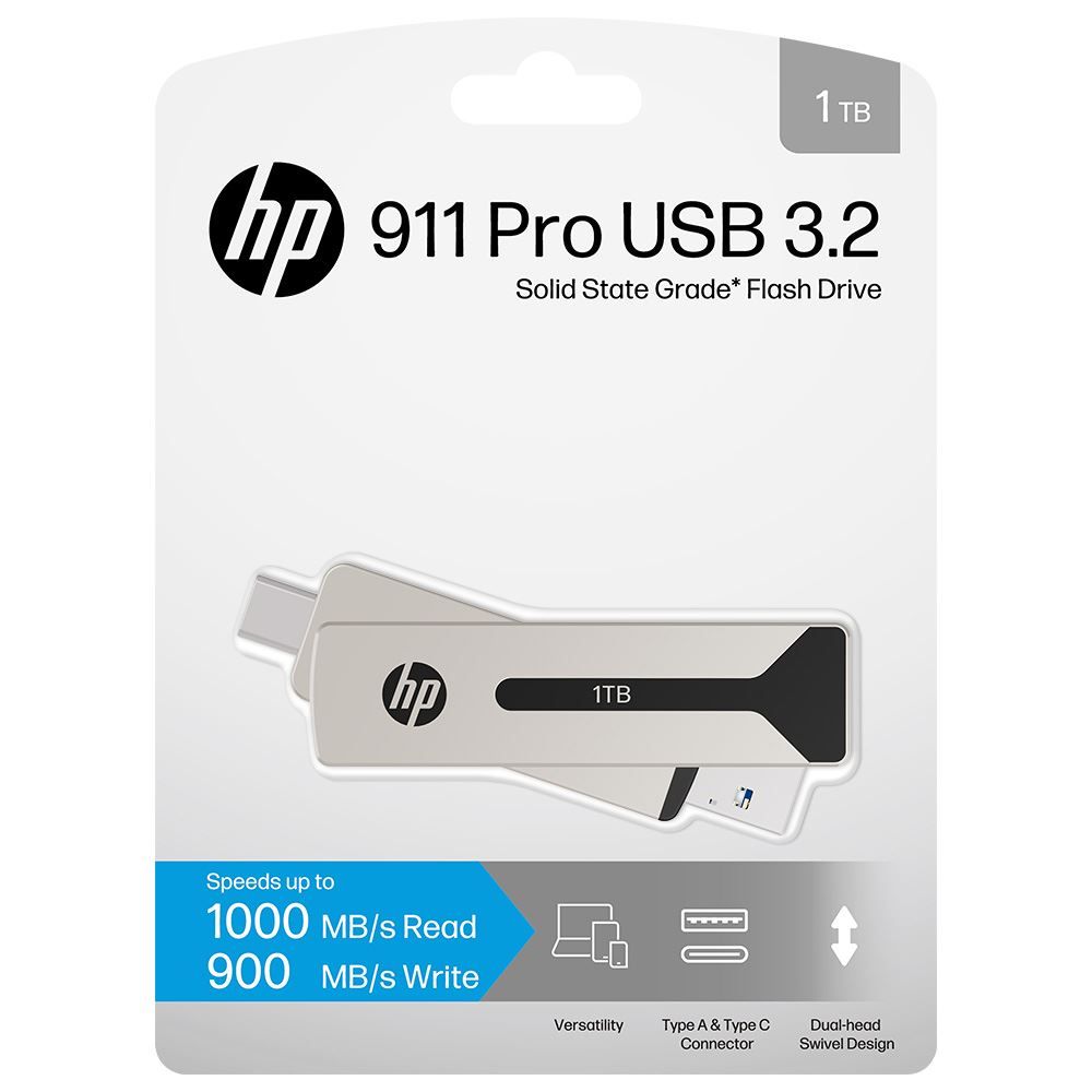 PNY 1TB 911 Pro USB3.2 Silver