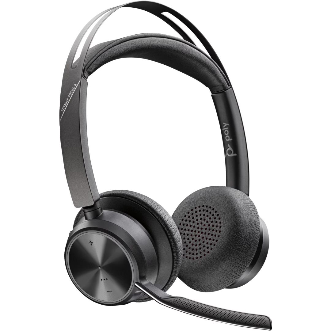 HP Poly Voyager Focus 2-M Bluetooth Headset Black