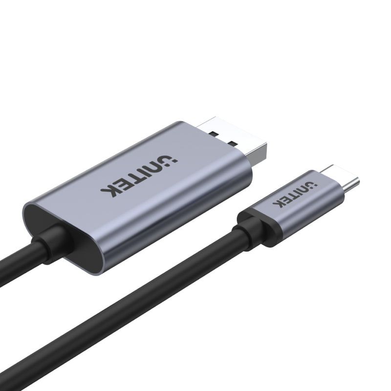 Unitek 4K 60Hz USB-C to DisplayPort 1.2 Cable 2m Space Grey