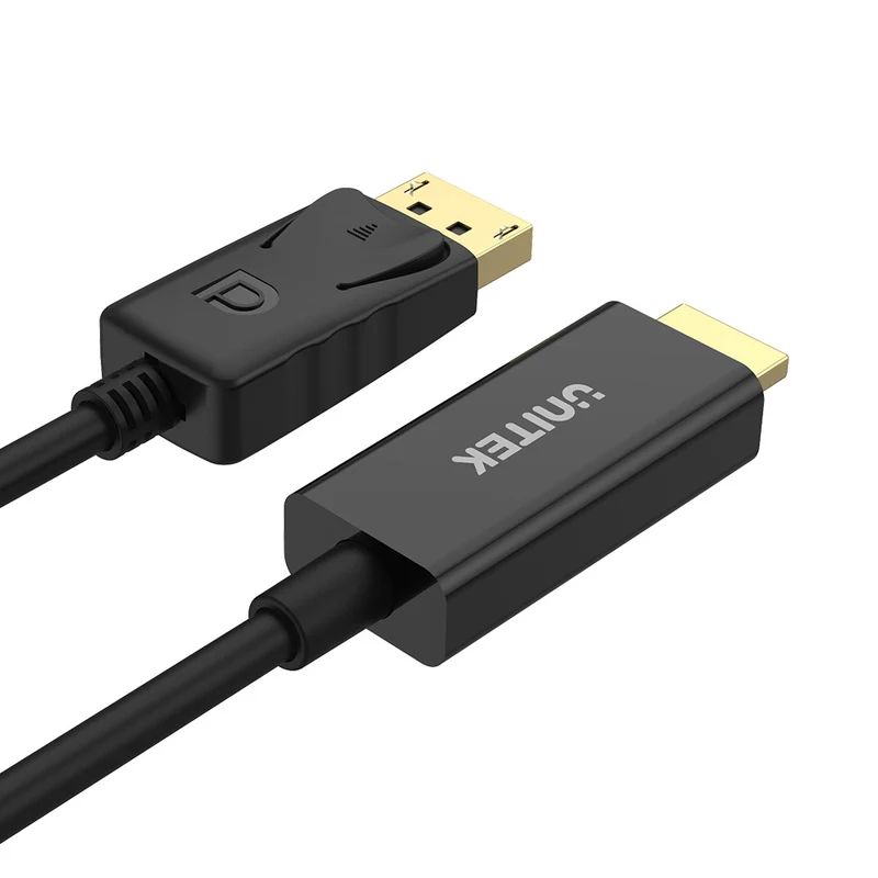 Unitek Y-5118CA DisplayPort to HDMI 1080P Full HD Cable 1m Black