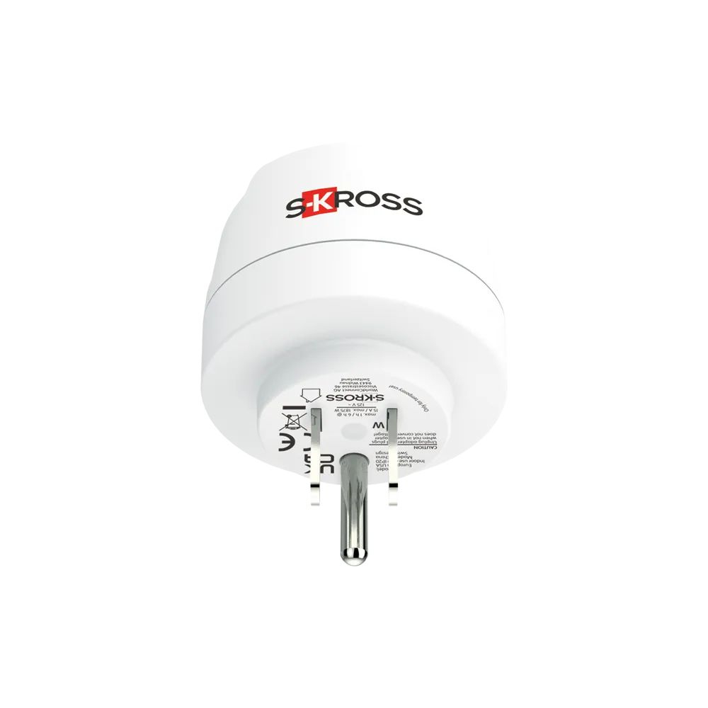 SKROSS Europe to USA 2-Pack Country Travel Adapter