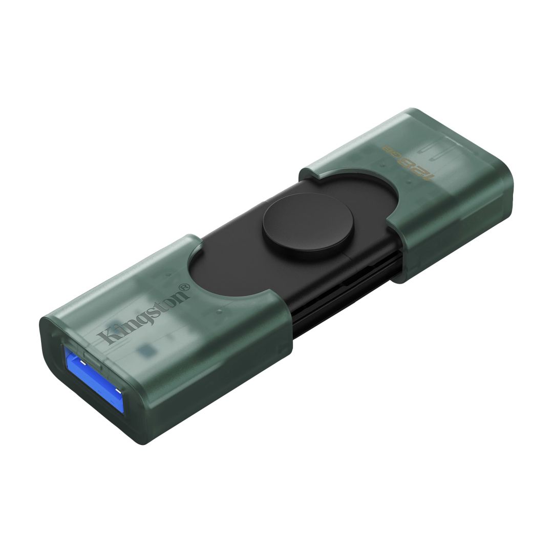Kingston 128GB DataTraveler Duo Black/Green