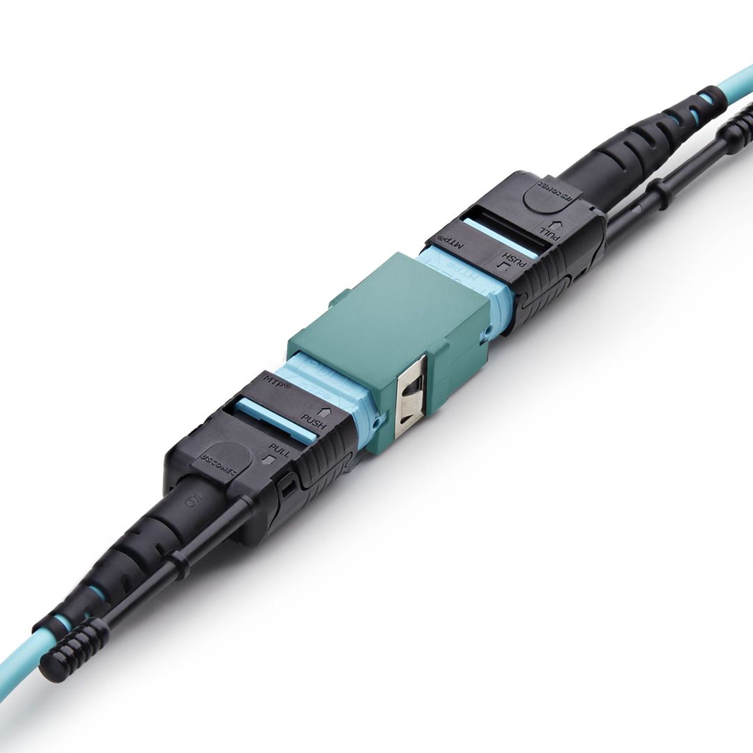 Startech Fiber Optic MPO/MTP Coupler Aqua