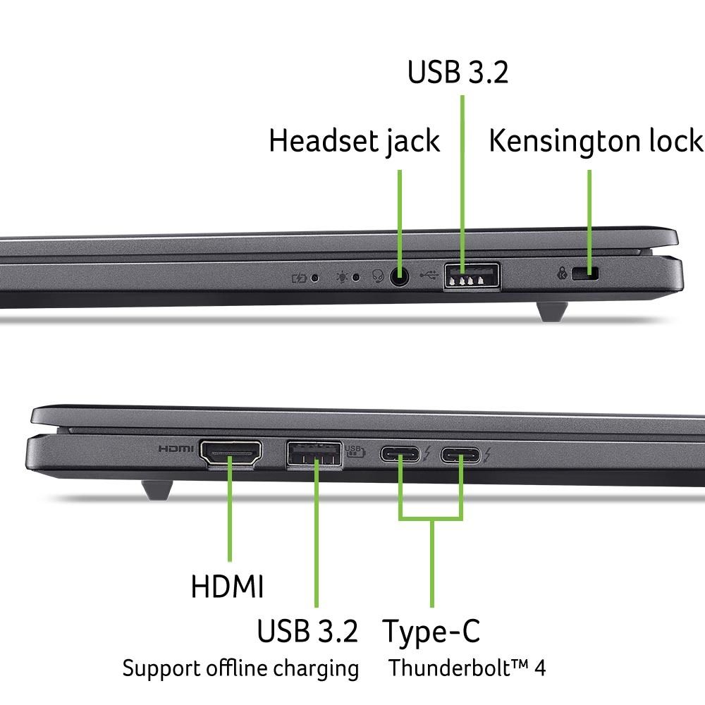 Acer Aspire 18 AI A18-I71M-56KS Grey