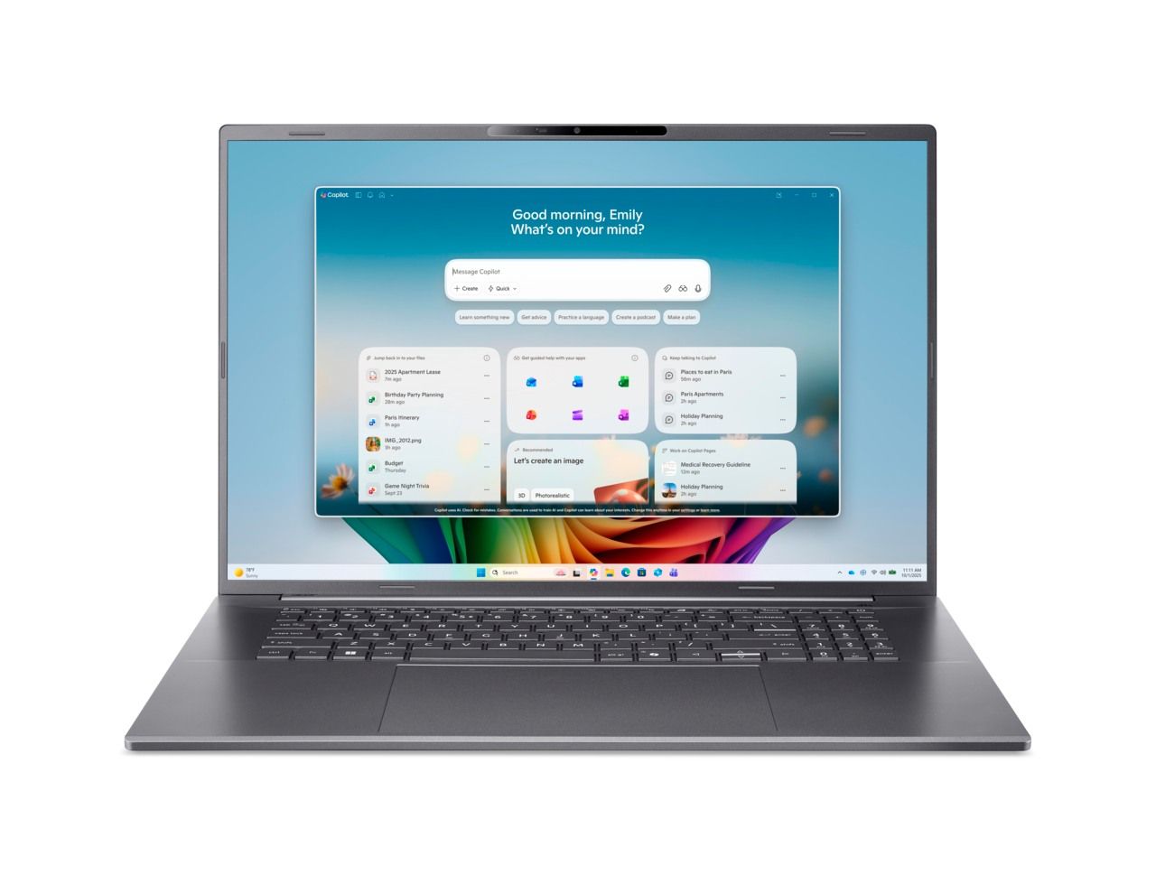 Acer Aspire 18 AI A18-I71M-91U4 Grey
