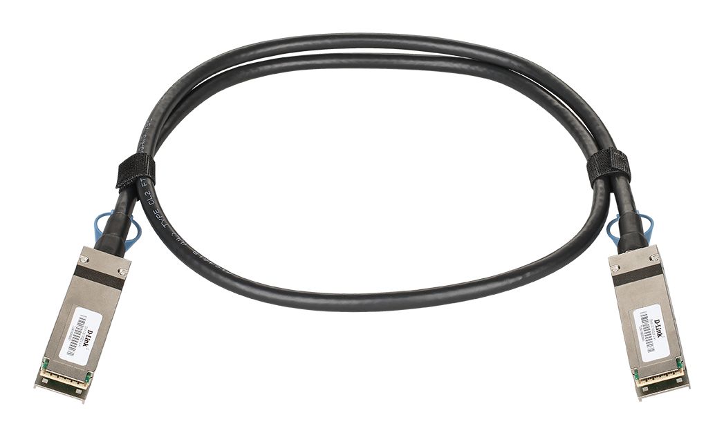 D-Link DEM-CB100Q28 100G QSFP28 to QSFP28 1 m Direct Attach Stacking Cable