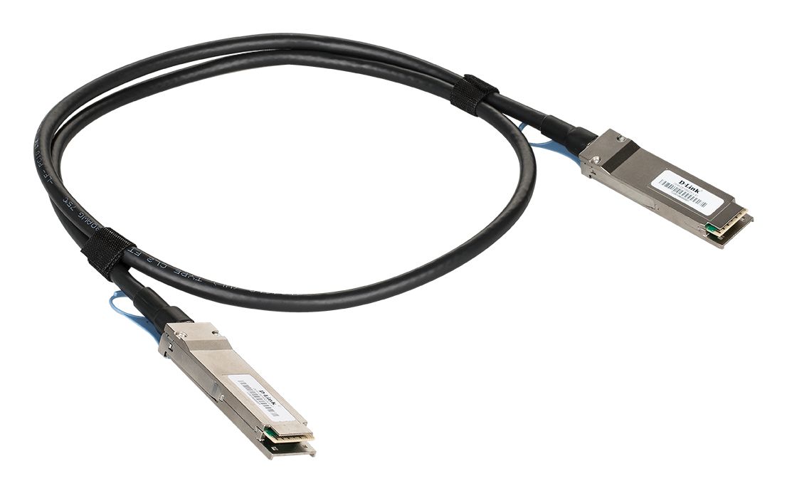 D-Link DEM-CB100Q28 100G QSFP28 to QSFP28 1 m Direct Attach Stacking Cable