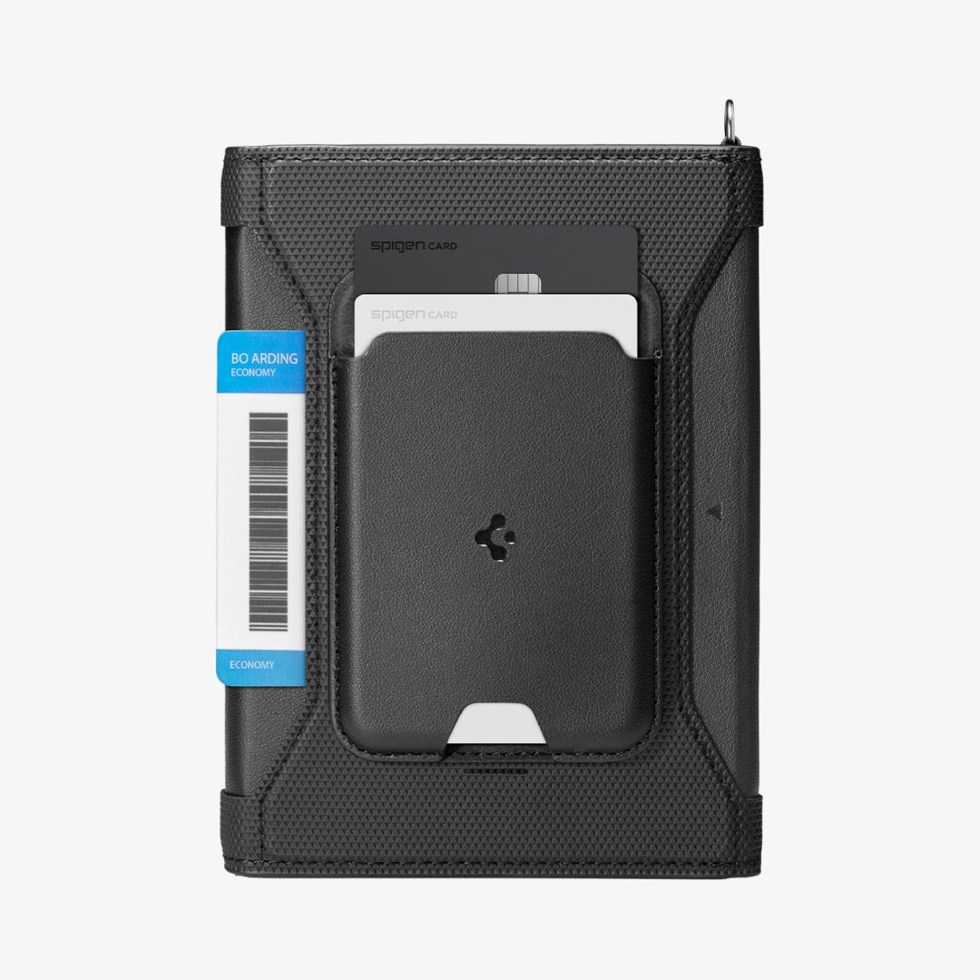 Spigen Universal Passport Holder with MagSafe Wallet Black