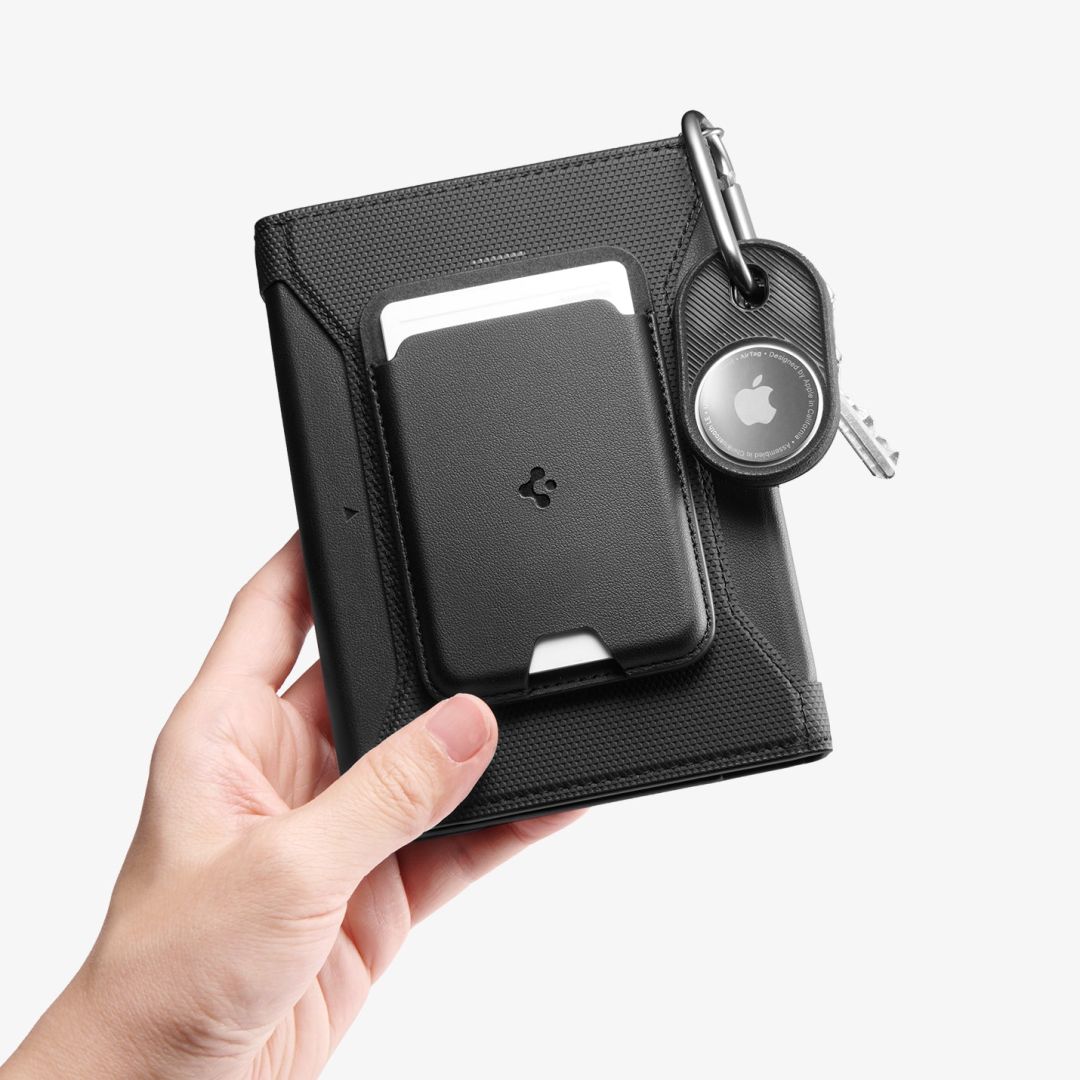 Spigen Universal Passport Holder with MagSafe Wallet Black