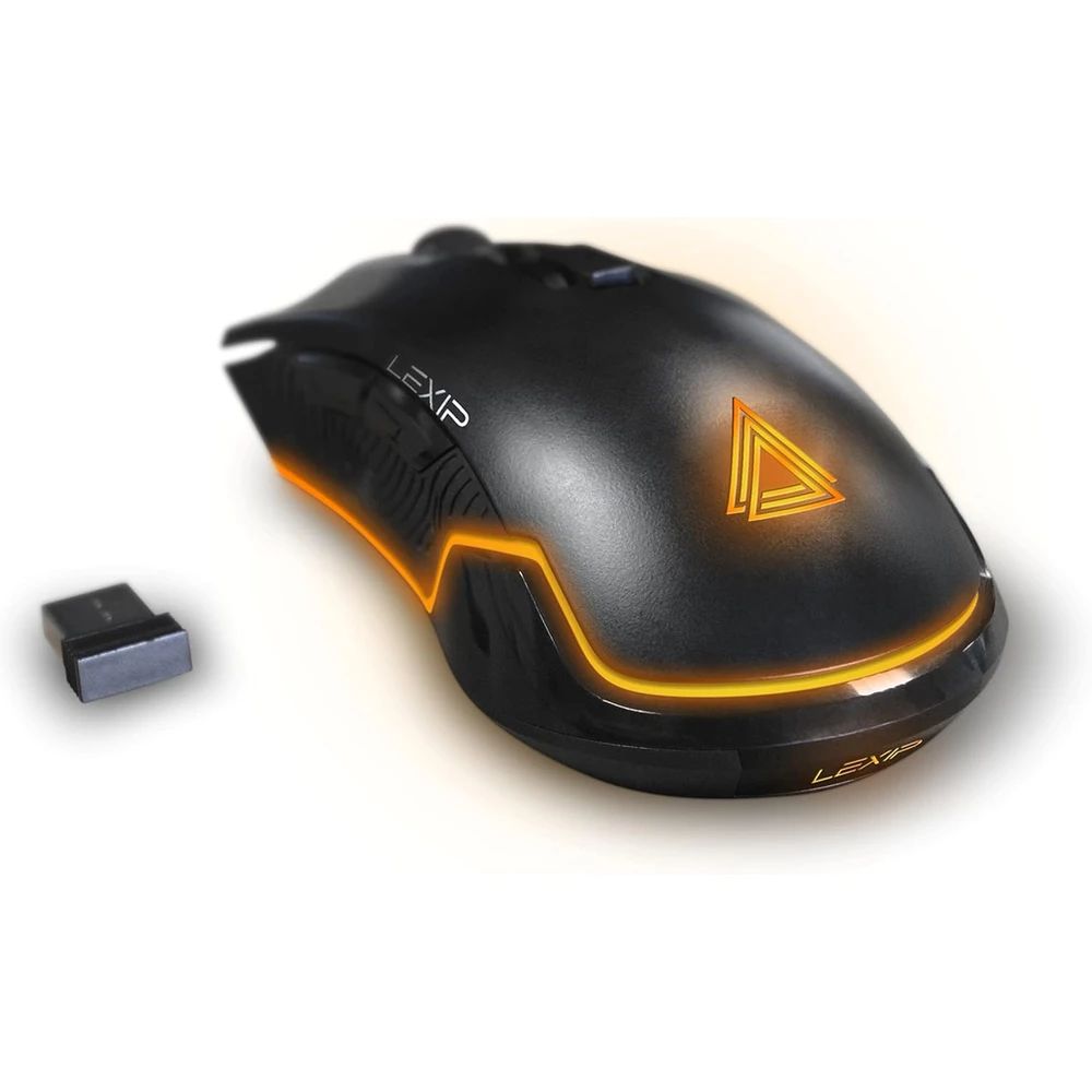 Lexip AR18 Aero Speed Wireless Gaming Mouse Black