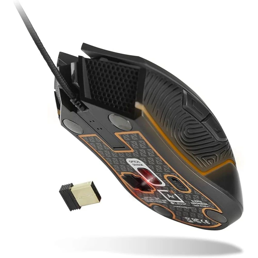 Lexip AR18 Aero Speed Wireless Gaming Mouse Black