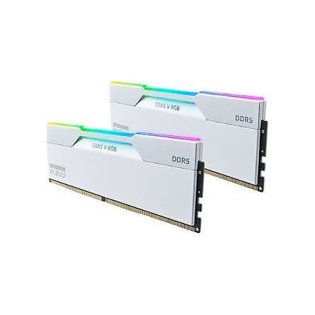 Klevv 32GB DDR5 6000MHz Kit(2x16GB) Cras V RGB White