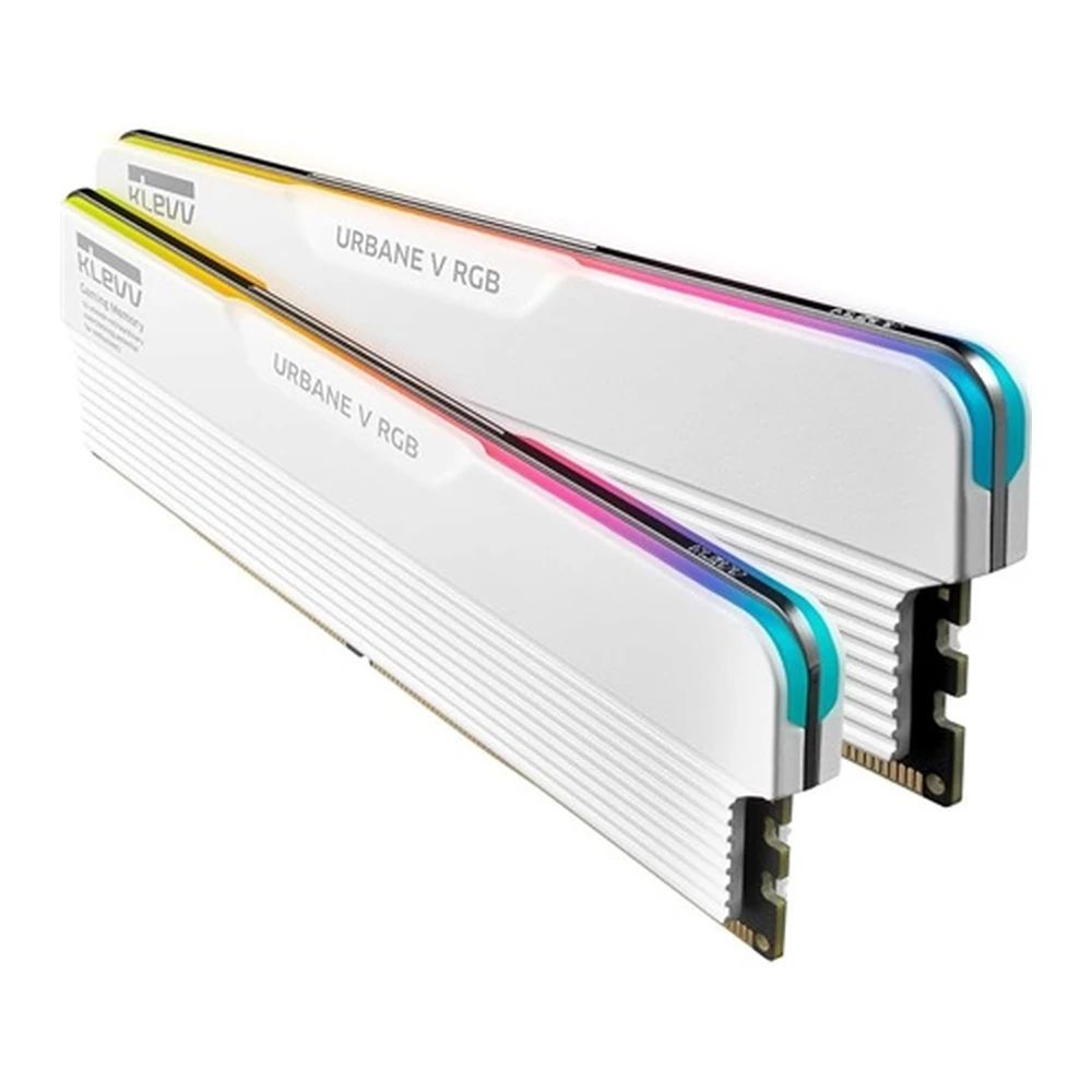 Klevv 32GB DDR5 6400MHz Kit(2x16GB) Urbane V RGB Brilliant White