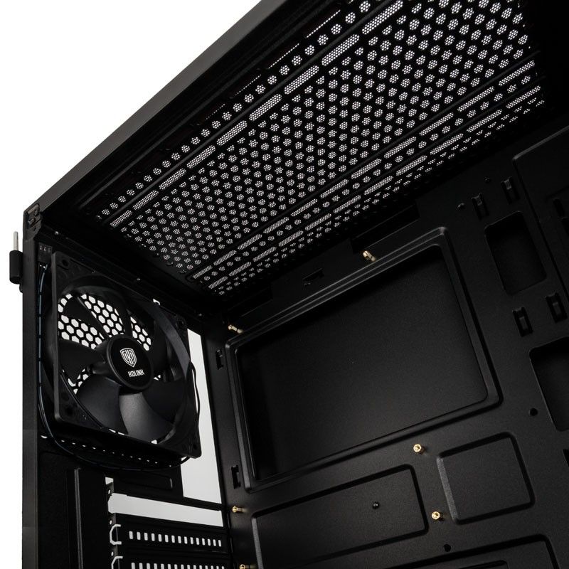 Kolink Refine RGB Tempered Glass Gunmetal Grey