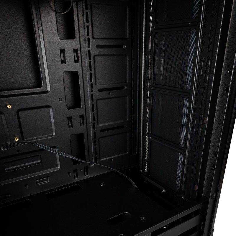 Kolink Refine RGB Tempered Glass Gunmetal Grey