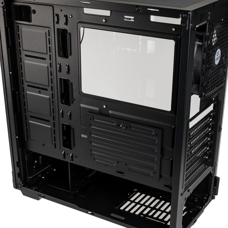 Kolink Refine RGB Tempered Glass Gunmetal Grey