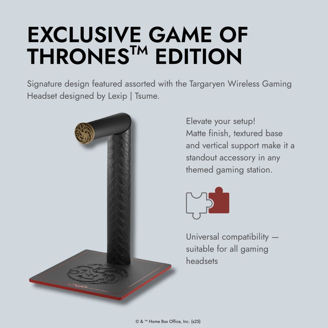 Lexip Headset Stand Game of Thrones Targaryen