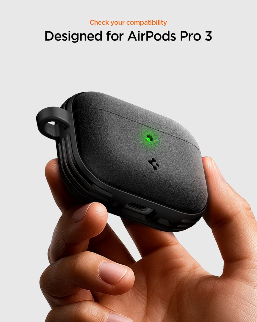 Spigen Vault case for AirPods Pro 3 Matte Black