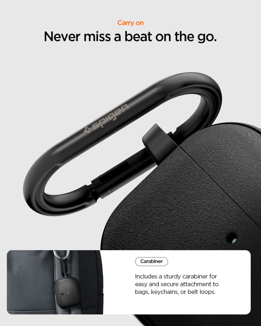 Spigen Vault case for AirPods Pro 3 Matte Black