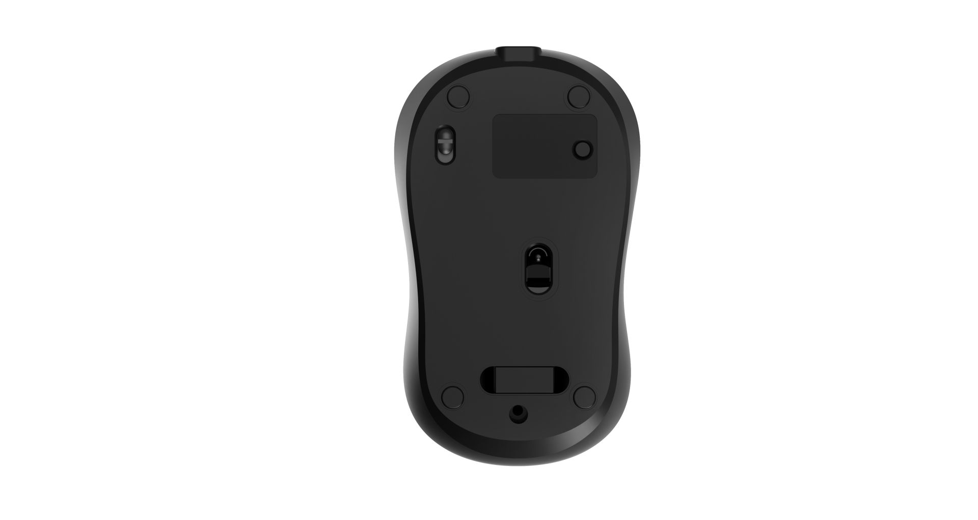 Gembird MUSW2-4B-01 Dual-Mode Wireless Bluetooth Mouse Black