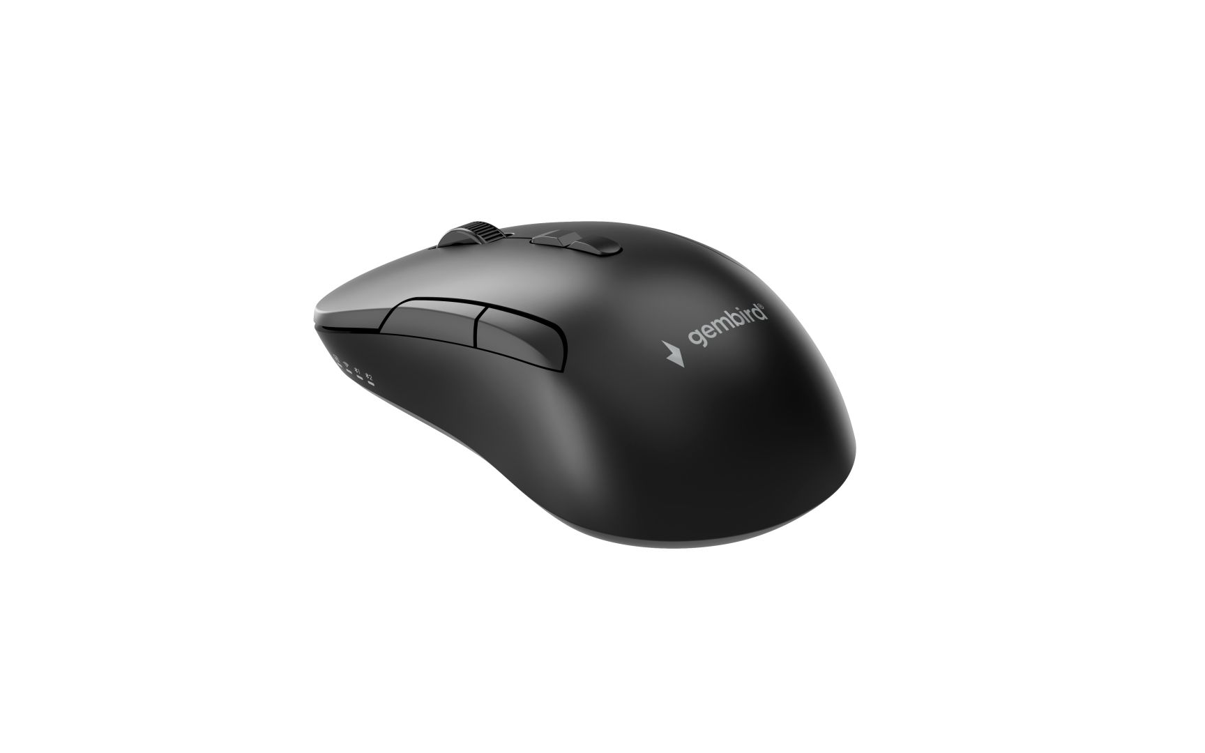 Gembird MUSW2-7B-01 Dual-Mode Wireless Bluetooth Mouse Black